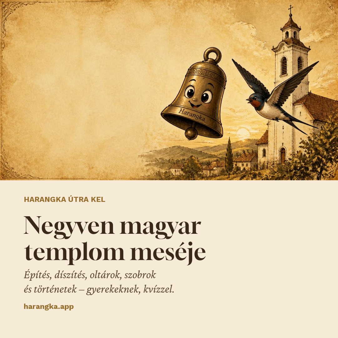 Harangka útra kel megosztható kép négyzetes formátumban